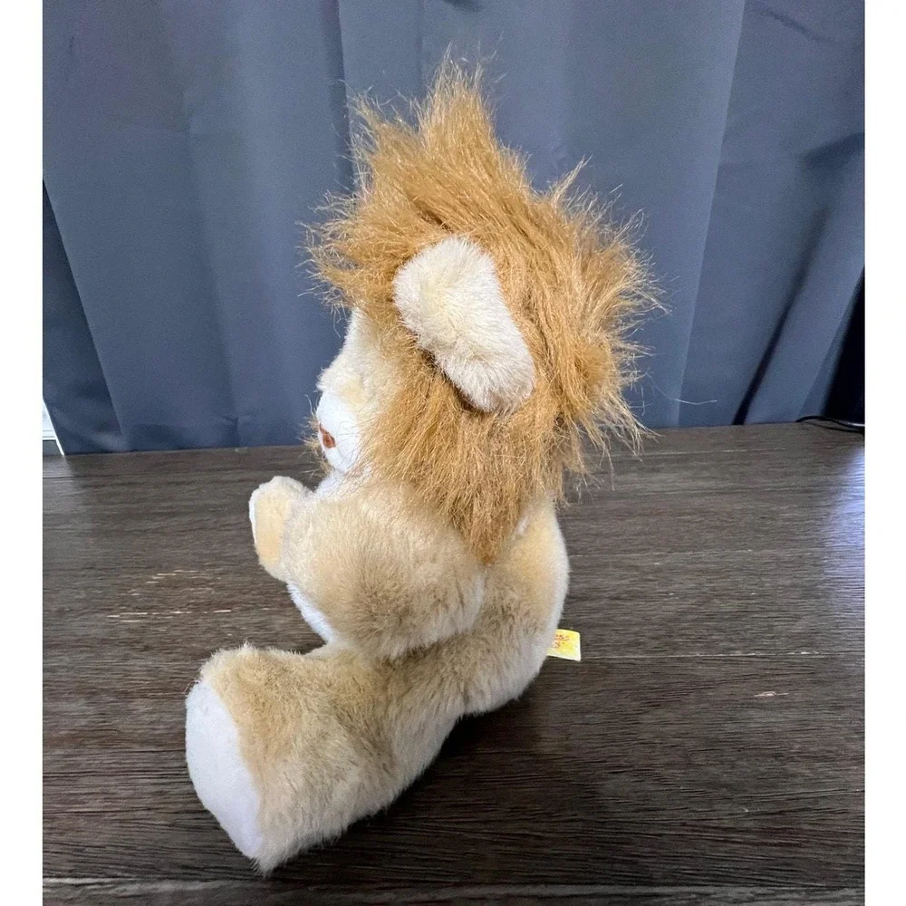Vintage Happiness‎ Express Lion Hand Puppet Plush Stuffed Animal 10
